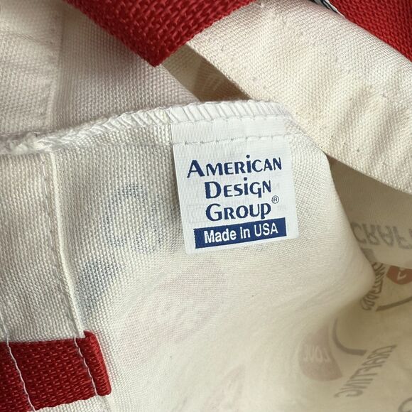 Vintage Northwest Fabrics & Crafts Canvas Tote Bag RARE Sewist Seamstress Gift - Picture 4 of 6